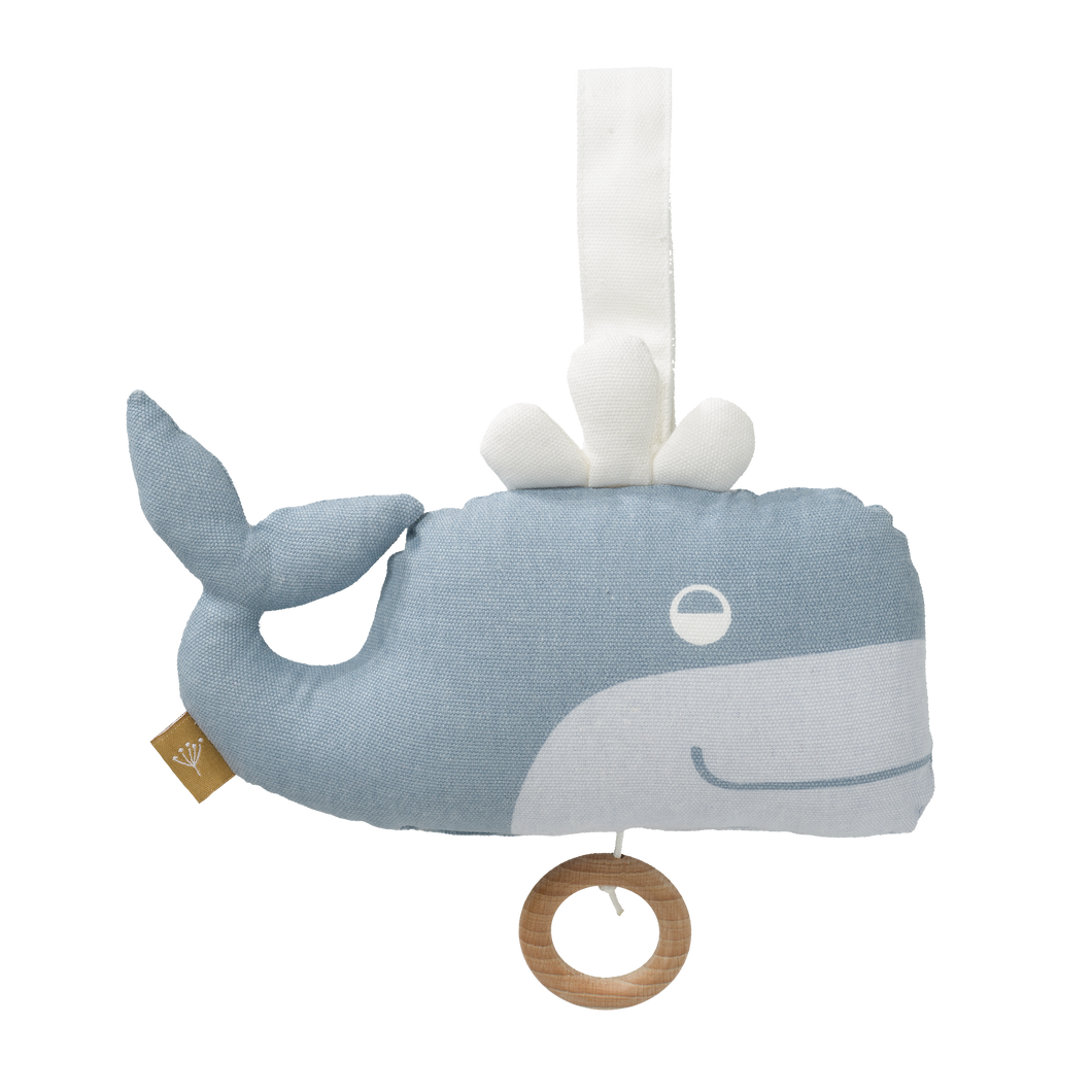Fresk Muziekhanger Whale