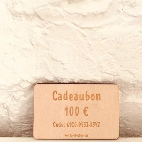€ 100 Cadeaubon